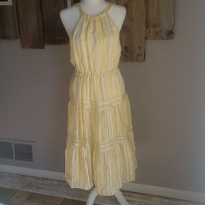 Rebecca Taylor stripped halter dress